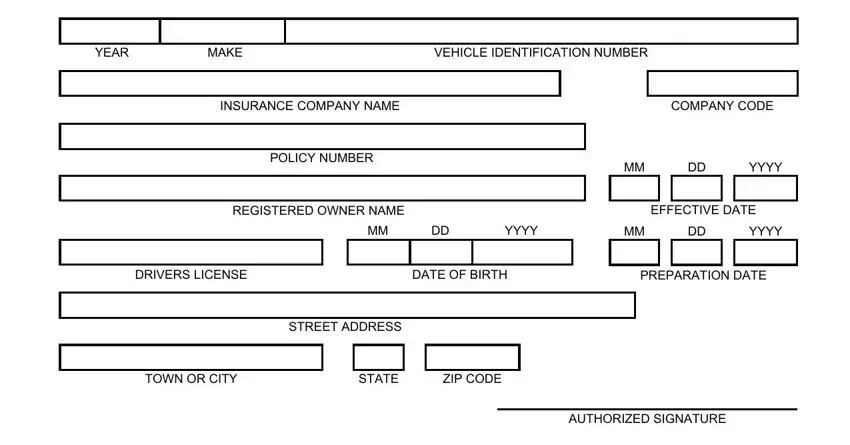 FS-1 Insurance Form ≡ Fill Out Printable PDF Forms Online