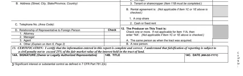 Part # 3 of filling in fsa153 act