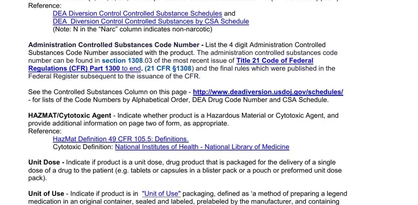 Best ways to fill in standard product information portion 2