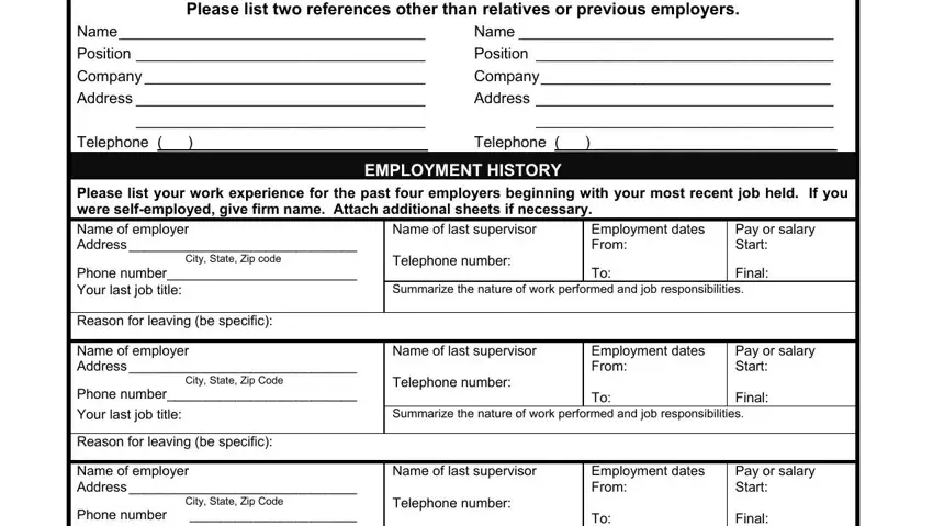 hotel application form template conclusion process explained (portion 3)