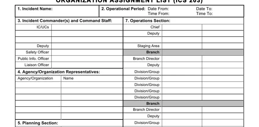 Ics Form 203 ≡ Fill Out Printable PDF Forms Online