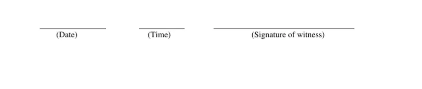 Step no. 3 for filling in medical refusal form for employees