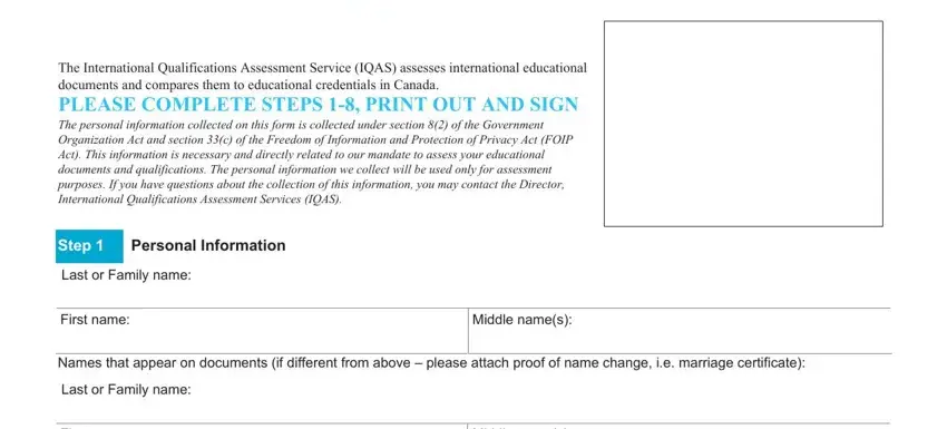 iqas transcript format conclusion process shown (portion 1)
