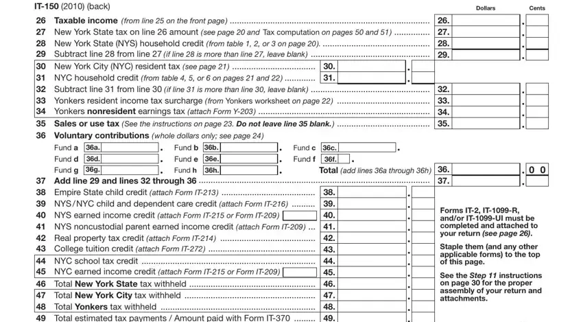 nys printable tax refund forms conclusion process detailed (stage 3)