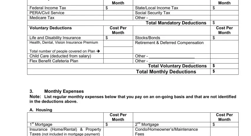 Filling out segment 4 of jdf1111