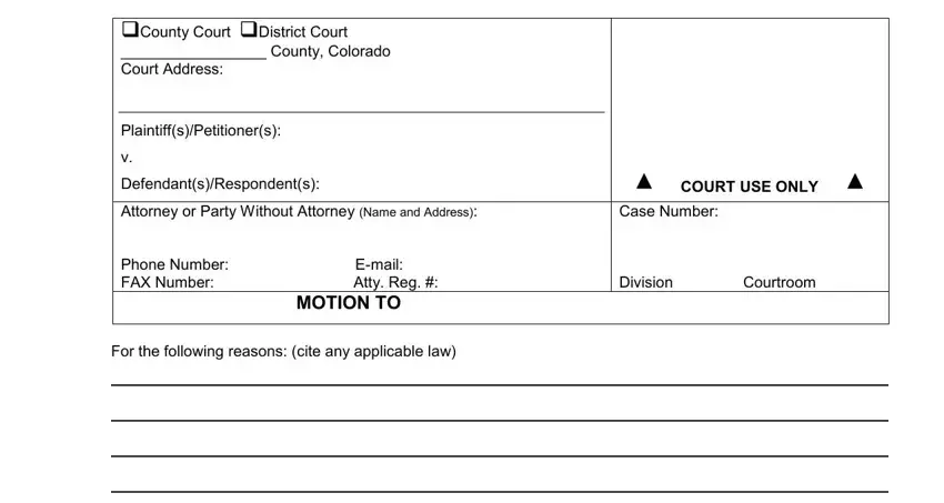 colorado jdf 76 form writing process shown (step 1)
