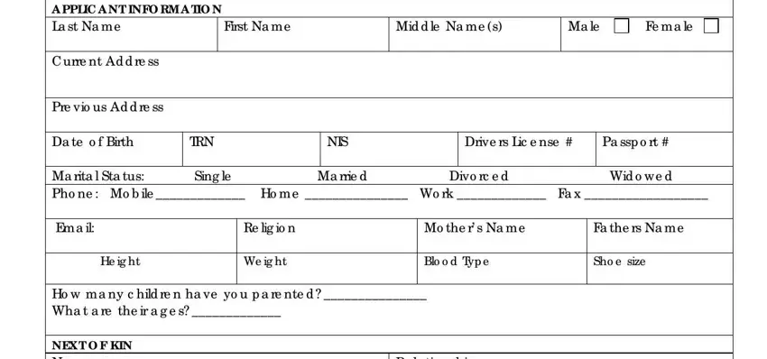 Stage # 1 of submitting jdf recruiting
