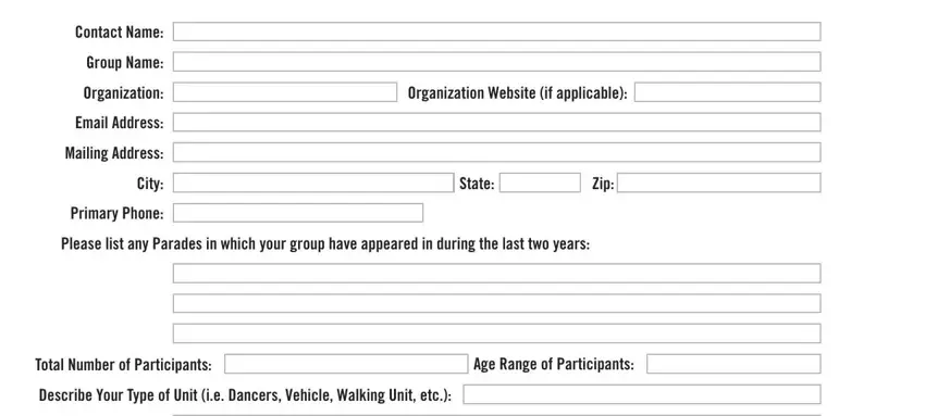 Filling in segment 1 in kdf application