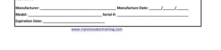 test form documentation sample conclusion process explained (portion 3)