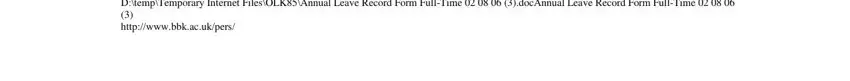 How to fill out leave card for employees part 5