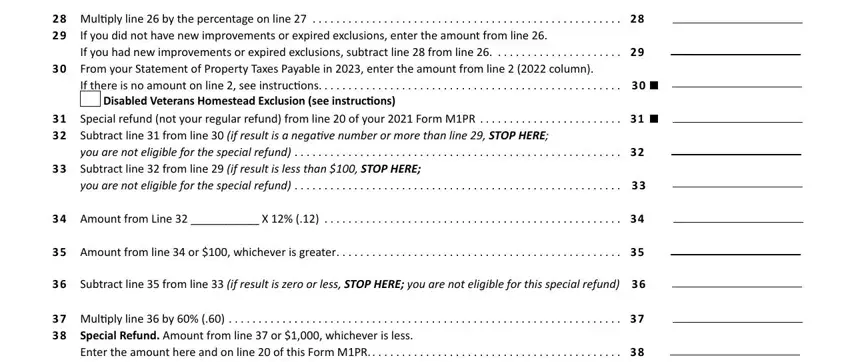 M1Pr Form conclusion process clarified (part 4)