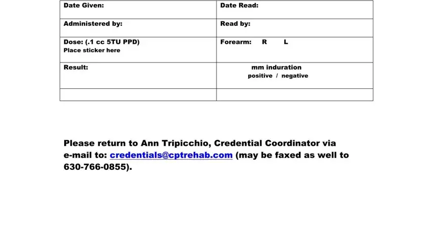Writing segment 1 in tb result form