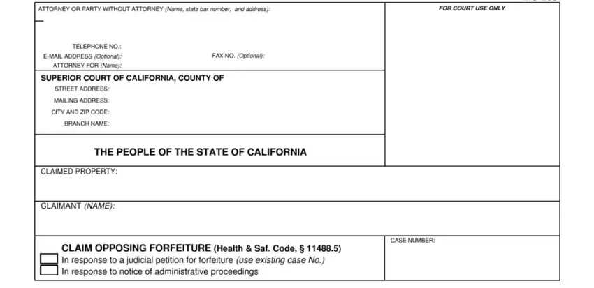 How to prepare california mc200 part 1