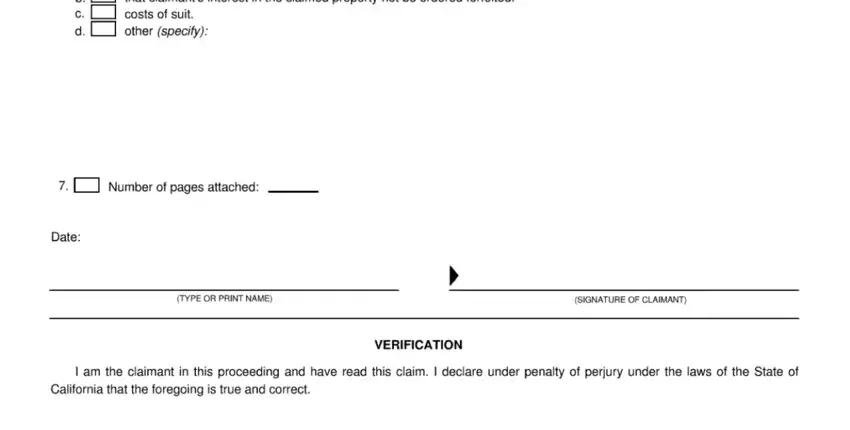 Filling out part 4 in california mc200
