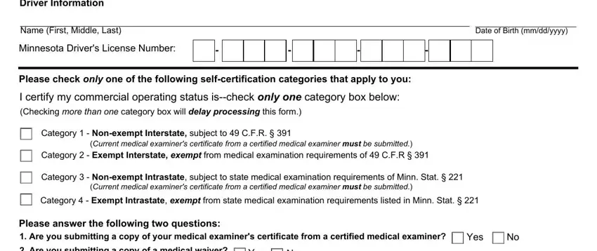 how to mn form conclusion process shown (portion 1)