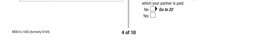 Filling out section 5 of early release of super