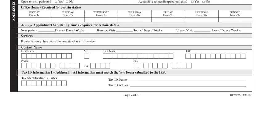 multiplan practitioner application form writing process described (stage 5)