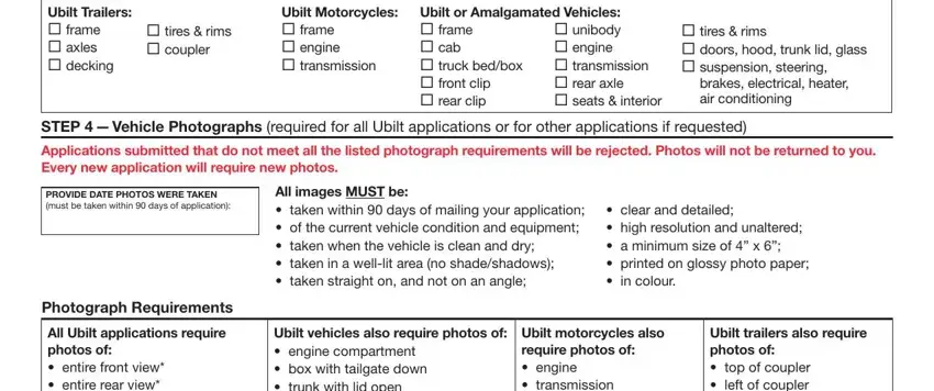 Step no. 3 in submitting icbc statutory declaration form