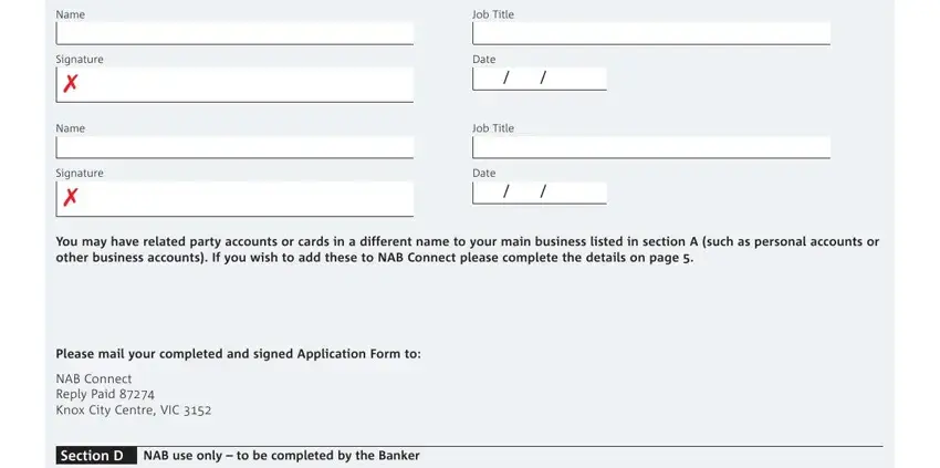 Nab Connect Application Form ≡ Fill Out Printable PDF