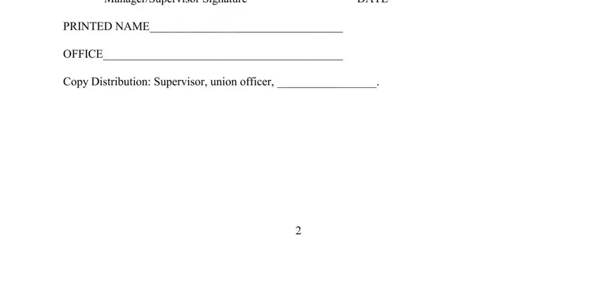 Stage number 3 in filling out official request for information nalc