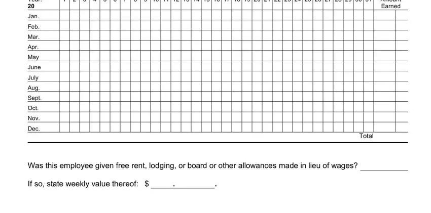 Stage no. 2 for completing form 22 fillable