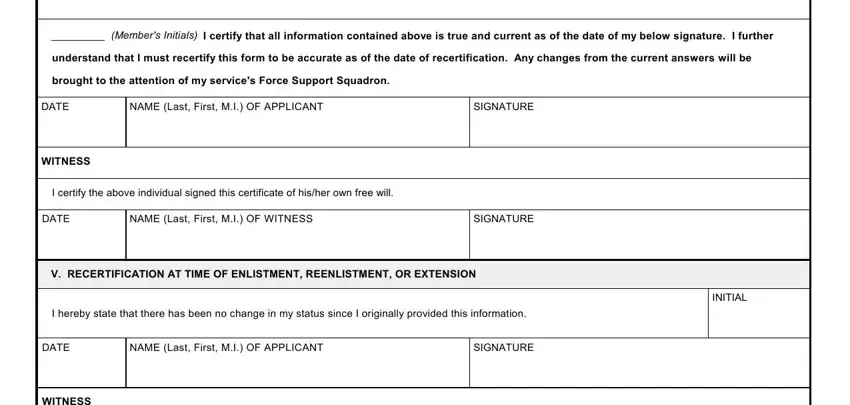 Part # 4 in filling in form 3621