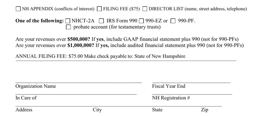 Best ways to fill out doj nh forms step 1