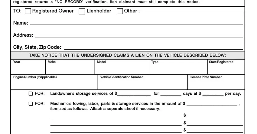 Best ways to fill in mvd10058 portion 1