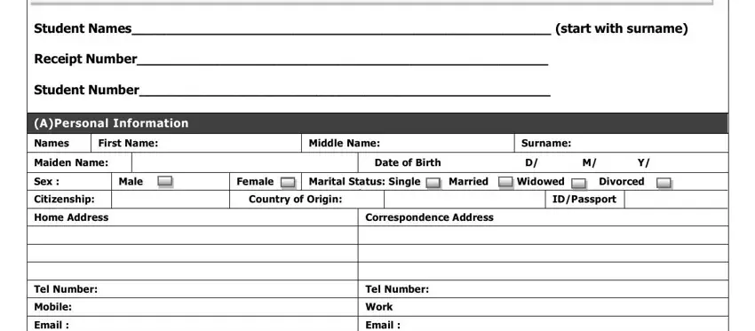 application forms of nul completion process clarified (part 1)