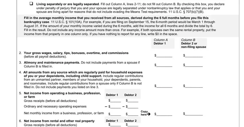 Official Form 122A 1 ≡ Fill Out Printable PDF Forms Online