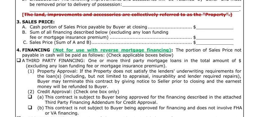 Part # 2 of submitting contract trec