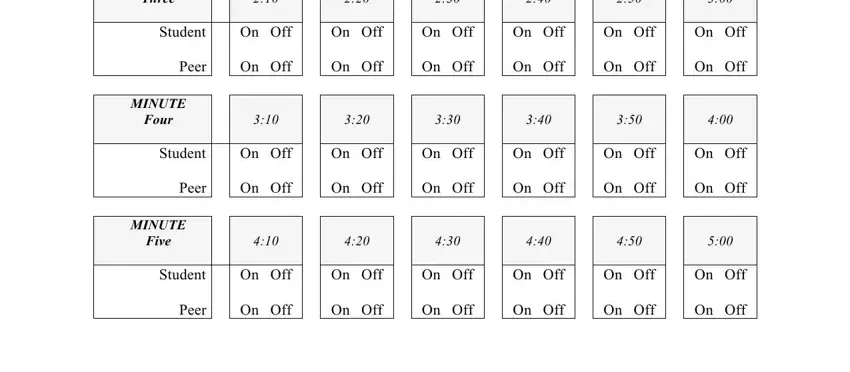 Learn how to fill out on task off task observation part 2