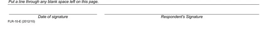 Learn how to complete Form 10: Answer part 5