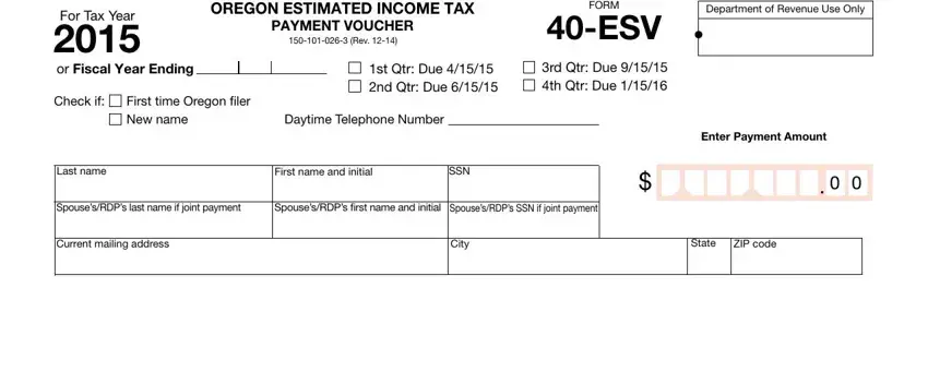 oregon estimated income completion process detailed (part 1)