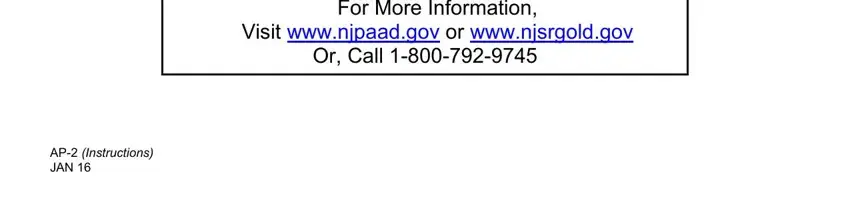 Part # 1 of filling in nj universal application