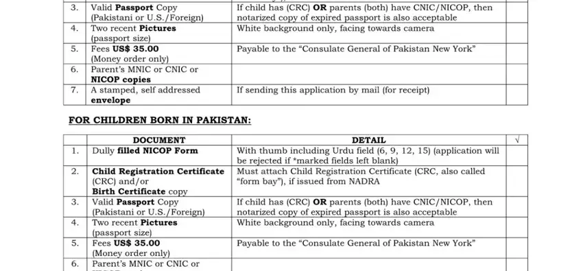 Best ways to fill in nicop form online step 5
