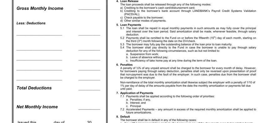 Filling in section 5 in mpl form 2021
