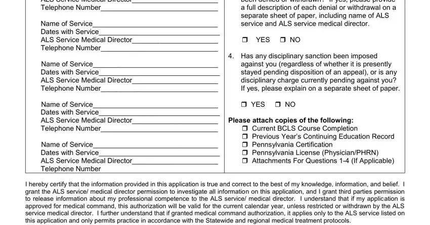 Name of Service Dates with Service, Name of Service Dates with Service, and Name of Service Dates with Service of eastern pa medical command form