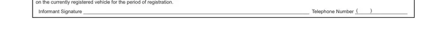 Informant Signature  Telephone, Informant Signature  Telephone, and Informant Signature  Telephone of pa mv 39 form