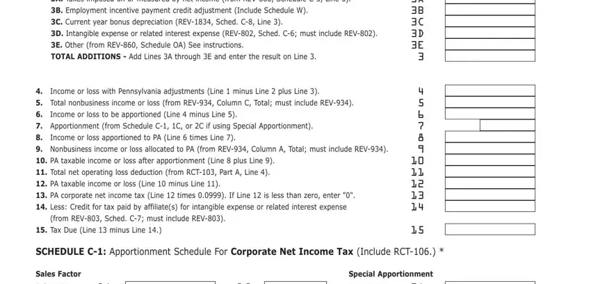 Learn how to fill in Pa Rct 101 Form part 4