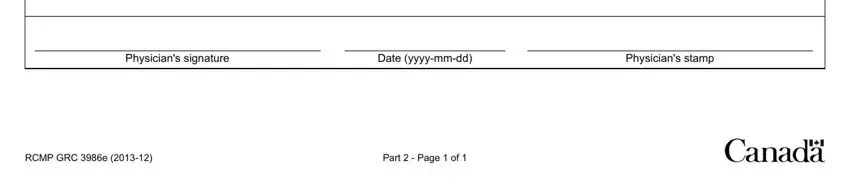 canada pare medical police completion process clarified (stage 5)