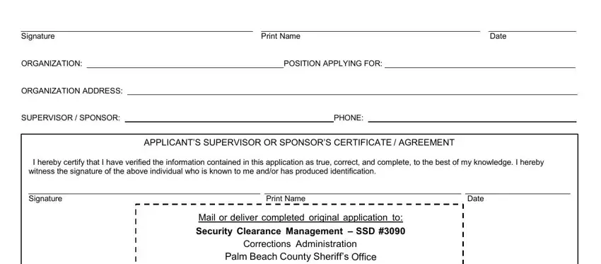 The best way to fill in pbso org volunteer application step 4