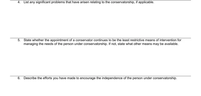 pc 371 conservator's report writing process detailed (step 3)
