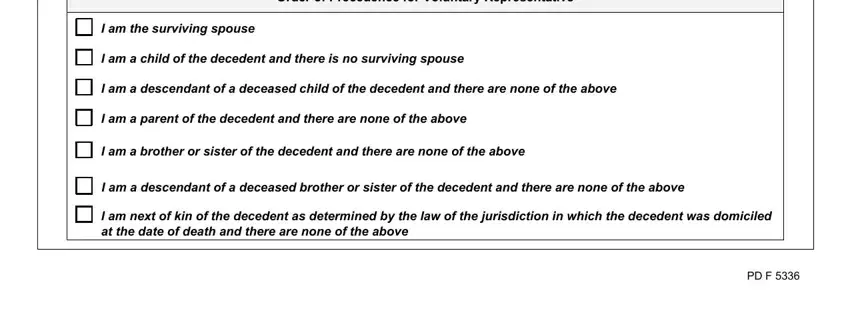 PD F, I am a child of the decedent and, and I am a parent of the decedent and in form pdf 5336