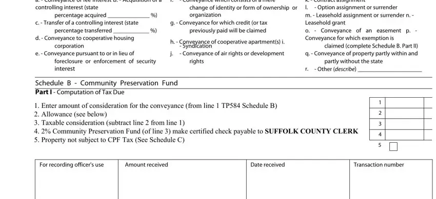 peconic bay community preservation fund writing process explained (portion 2)