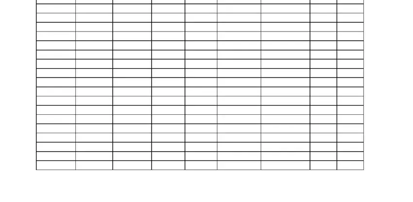Part # 2 in filling in perpetual inventory form