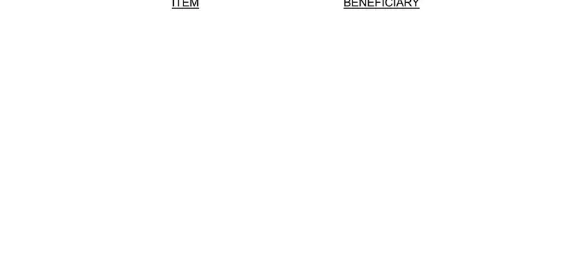 personal property template conclusion process outlined (portion 1)