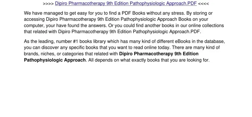Filling out part 2 in dipiro edisi 10 pdf