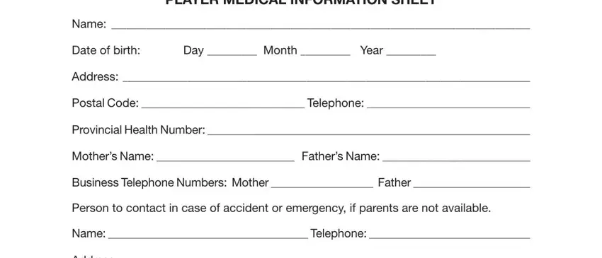 How you can fill in canada hockey sheet part 1