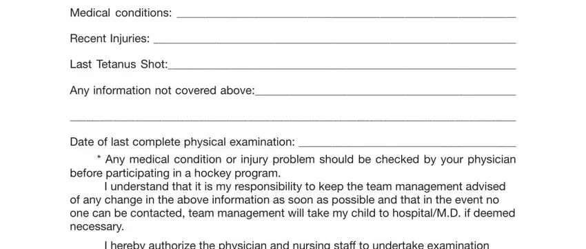 How to prepare canada hockey sheet step 5